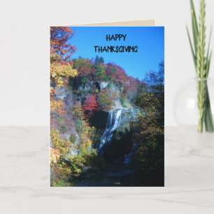 THANKSGIVING AUTUMN BEAUTY-kaart Feestdagen Kaart