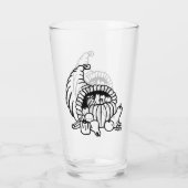 THANKSGIVING AUTUMN HARVEST GLAS (Achterkant)