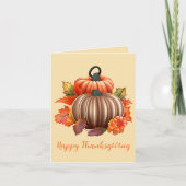 Thanksgiving Autumnal Plenty Kaart (Voorkant)