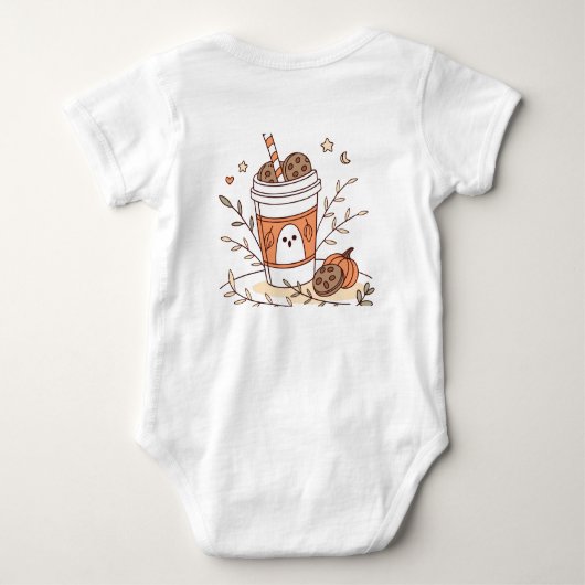 Thanksgiving baby clothes, custom baby bodysuit (Achterkant)