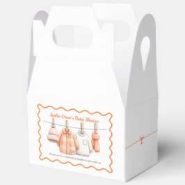 Thanksgiving Baby Shower Jongen | Cozy Clothesline Bedankdoosjes