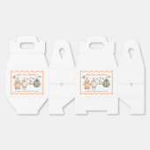 Thanksgiving Baby shower Meisje | Gezellige waslij Bedankdoosjes (Ongevouwen)