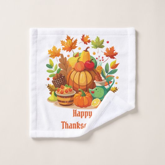 Thanksgiving Bad Handdoek (Wasdoekje)