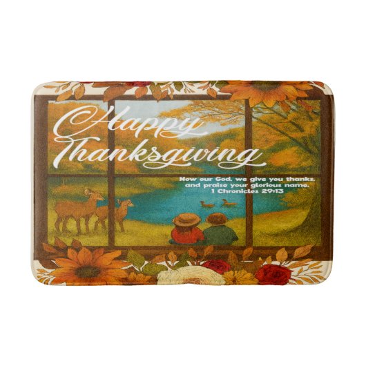 Thanksgiving Badmat (Voorkant)