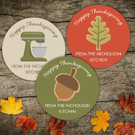 THANKSGIVING BAKKEN LABELS