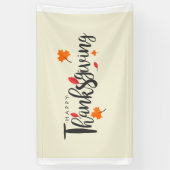 Thanksgiving banner (Verticaal)