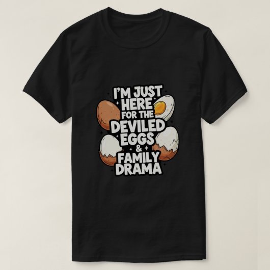 Thanksgiving Basic Dark T-Shirt (Design voorkant)