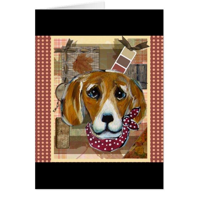 THANKSGIVING BEAGLE (Voorkant)