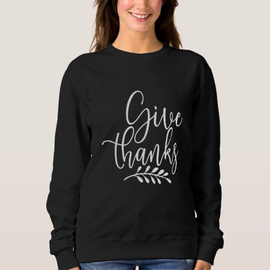 Thanksgiving Bedankt geven Trui (Voorkant)