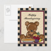 Thanksgiving Beer Cartoon Briefkaart (Voorkant / Achterkant)