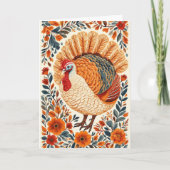 Thanksgiving begroet kaart (Voorkant)