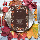 Thanksgiving-bessenmenu Menu