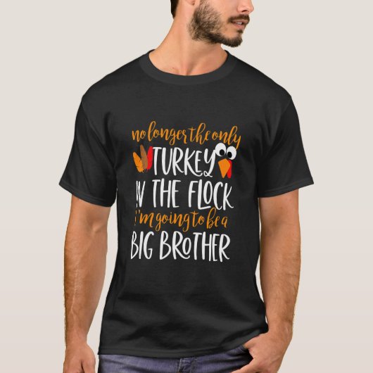 Thanksgiving Big Brother Announcement T-shirt (Voorkant)