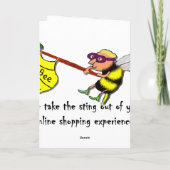 Thanksgiving bij oma feestdagen kaart (Achterkant)