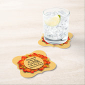 Thanksgiving Bijbelcitaat najaar lef Kartonnen Onderzetters (Insitu)