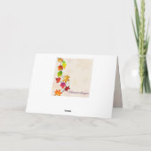 Thanksgiving Bijbelse Filippijnen 4:6-7 najaar Kaart (Achterkant)