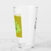 Thanksgiving Bijbelvers Green Leaf Autumm Olive Glas (Links)