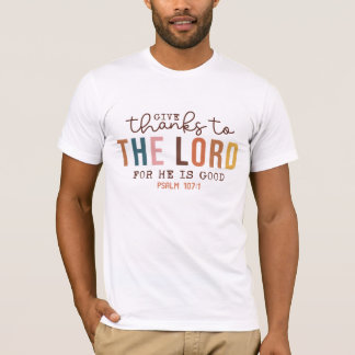 Thanksgiving Bijbelvers shirt