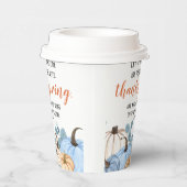 Thanksgiving Bijbelversie binnenpartij Papieren Bekers (Rechts)