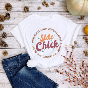 Thanksgiving Bijgerecht Kuiken Gratinéeroe schotel T-shirt