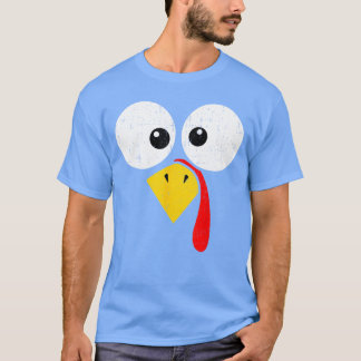Thanksgiving bijpassende gezins- grappige kalkoen  t-shirt