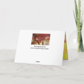 Thanksgiving-binnenpartij Feestdagen Kaart (Achterkant)