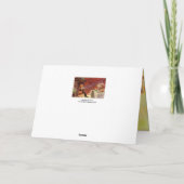 Thanksgiving-binnenpartij Feestdagen Kaart (Achterkant)