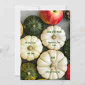 Thanksgiving-binnenpartij Kaart (Achterkant)