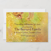 Thanksgiving-binnenpartij Kaart (Achterkant)