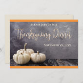 Thanksgiving-binnenpartij Kaart (Voorkant / Achterkant)