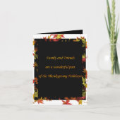Thanksgiving binnenuitnodiging (Voorkant)