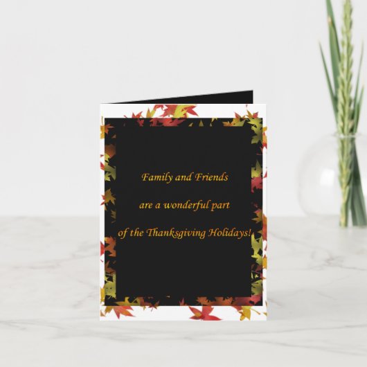 Thanksgiving binnenuitnodiging (Voorkant)