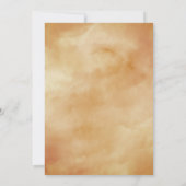 Thanksgiving binnenuitnodiging kaart (Achterkant)