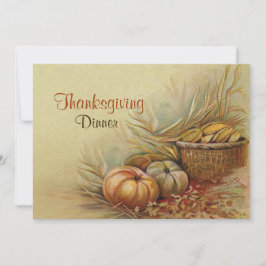 Thanksgiving Binnenuitnodiging Kaart