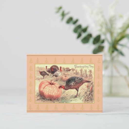  Thanksgiving Binnenuitnodiging Kaart (Staand voorkant)