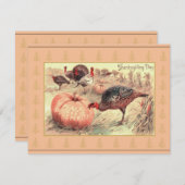  Thanksgiving Binnenuitnodiging Kaart (Voorkant / Achterkant)