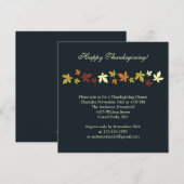 Thanksgiving binnenuitnodiging kaart (Voorkant / Achterkant)