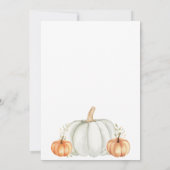 Thanksgiving binnenuitnodiging kaart (Achterkant)