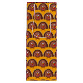 Thanksgiving Bird Wijn Cadeautas (Voorkant)