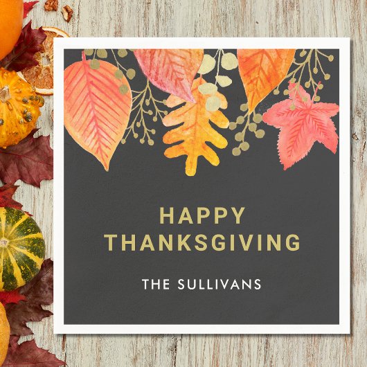 Thanksgiving Black Servet