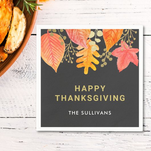 Thanksgiving Black Servet