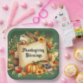 Thanksgiving Blessing Paper Bord (Feest)