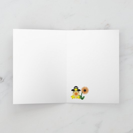 Thanksgiving Blessings Feestdagen Kaart (Binnen)