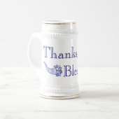 Thanksgiving Blessings Stein Bierpul (Voorkant links)