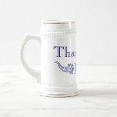 Thanksgiving Blessings Stein Bierpul (Links)