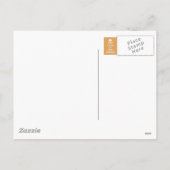 Thanksgiving Blijf kalm en geef Bedankt Turkije Feestdagenkaart (Achterkant)