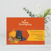 Thanksgiving Bliss Uitnodiging (Staand voorkant)