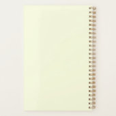 Thanksgiving Bloemen in Pompoen Custom Planner (Achterkant)