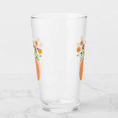 Thanksgiving bloemen in pompoen glas (Links)
