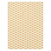 Thanksgiving Bloemen in Pompoen Patroon Tafelkleed (Voorkant)